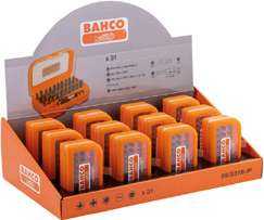 BAHCO 59/S31B-IP 1/4" Screwdriver Bit Set For Slotted Head Screw - Premium Screwdriver Bit Set from BAHCO - Shop now at Yew Aik.