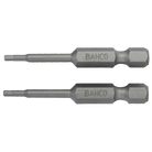 BAHCO 59S/50H 1/4" Standard Screwdriver Bit For Metric Hex - Premium Screwdriver Bit from BAHCO - Shop now at Yew Aik.