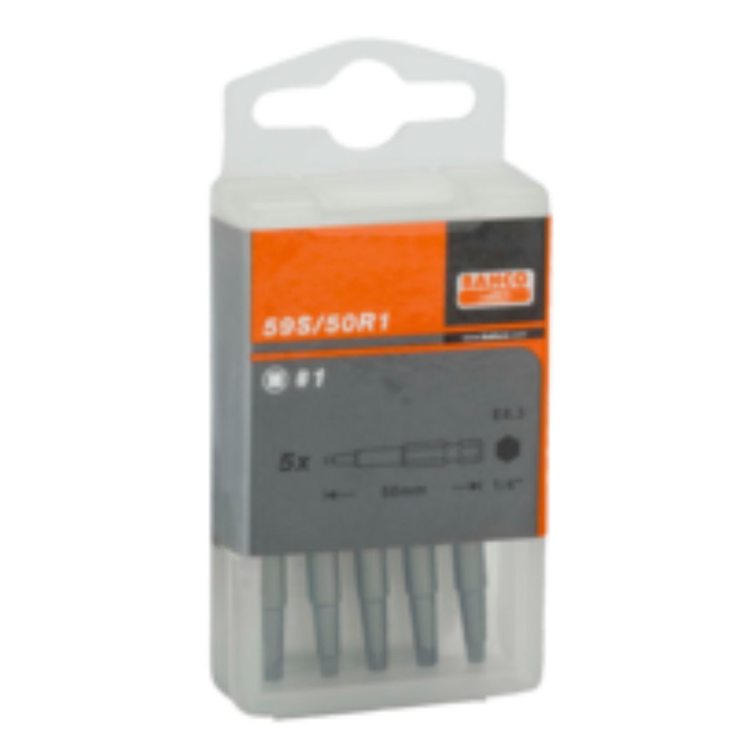 BAHCO 59S/50R 1/4” Standard Screwdriver Bit For Robertson Head - Premium Screwdriver Bit from BAHCO - Shop now at Yew Aik.