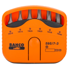 BAHCO 59S/7-3 1/4" Screwdriver Bit Set For TORX Tamper Resistant - Premium Screwdriver Bit Set from BAHCO - Shop now at Yew Aik.