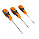 BAHCO 600-3 Phillips Screwdriver Set with Rubber Grip - 3 Pcs - Premium Phillips Screwdriver Set from BAHCO - Shop now at Yew Aik.