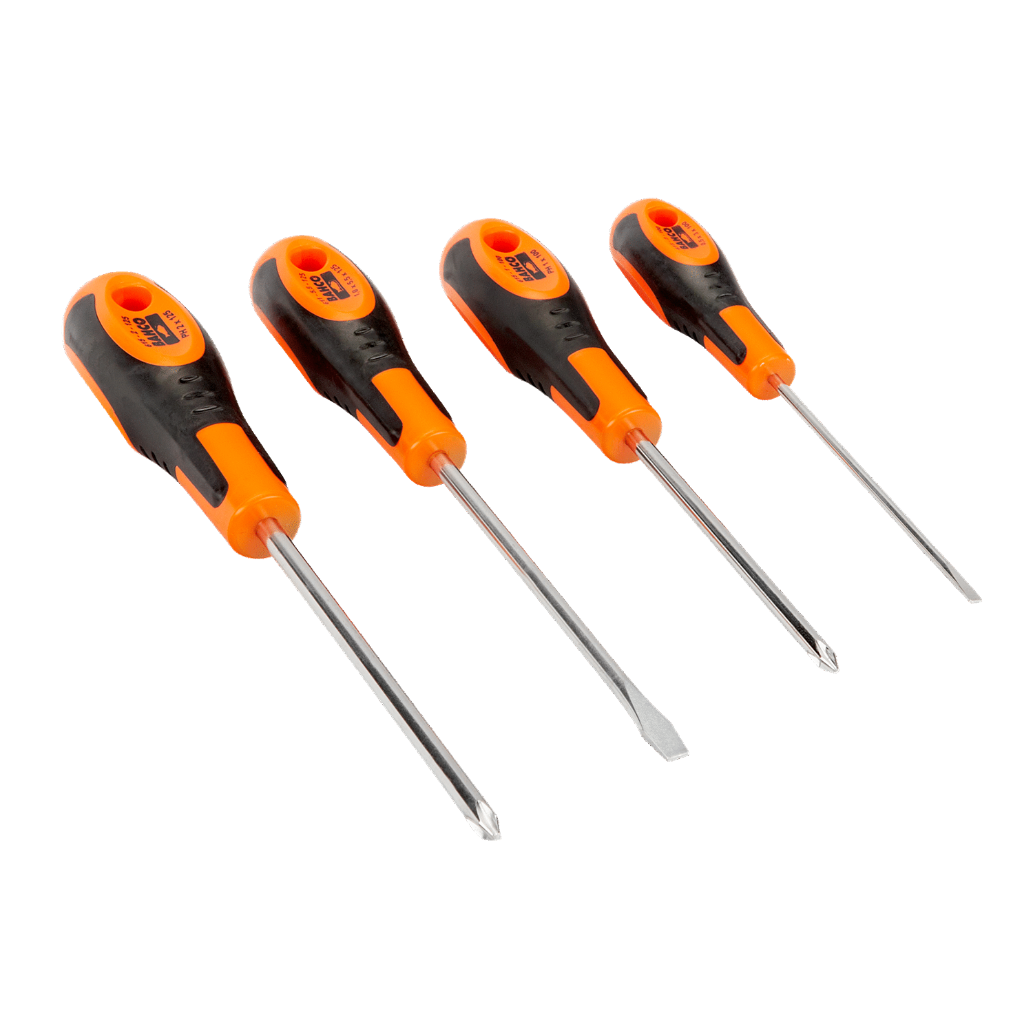 BAHCO 602-4-LA Phillips Screwdriver Set with Rubber Grip - 4 Pcs - Premium Phillips Screwdriver Set from BAHCO - Shop now at Yew Aik.