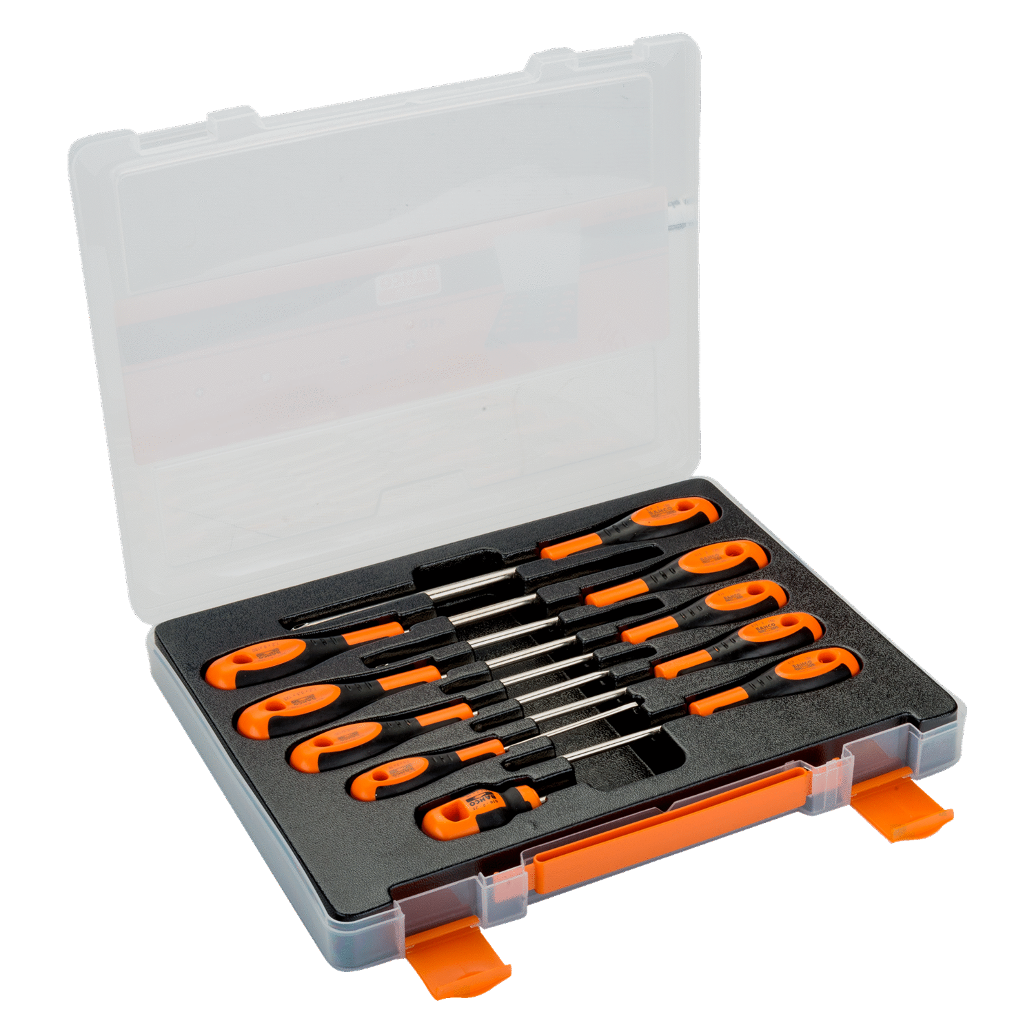 BAHCO 605-10-PC-AU Slotted Screwdriver Set with Rubber Grip - Premium Screwdriver from BAHCO - Shop now at Yew Aik.