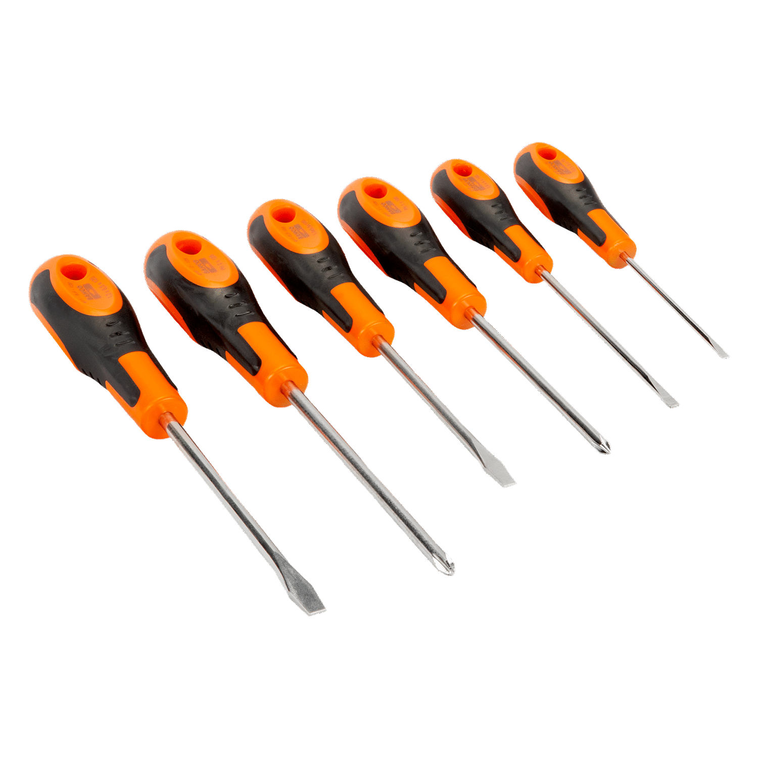 BAHCO 606-6 Slotted/Phillips Screwdriver Set with Rubber Grip - Premium Screwdriver from BAHCO - Shop now at Yew Aik.