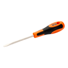 BAHCO 611 Slotted Flat Tipped Screwdriver with Rubber Grip - Premium Flat Tipped Screwdriver from BAHCO - Shop now at Yew Aik.