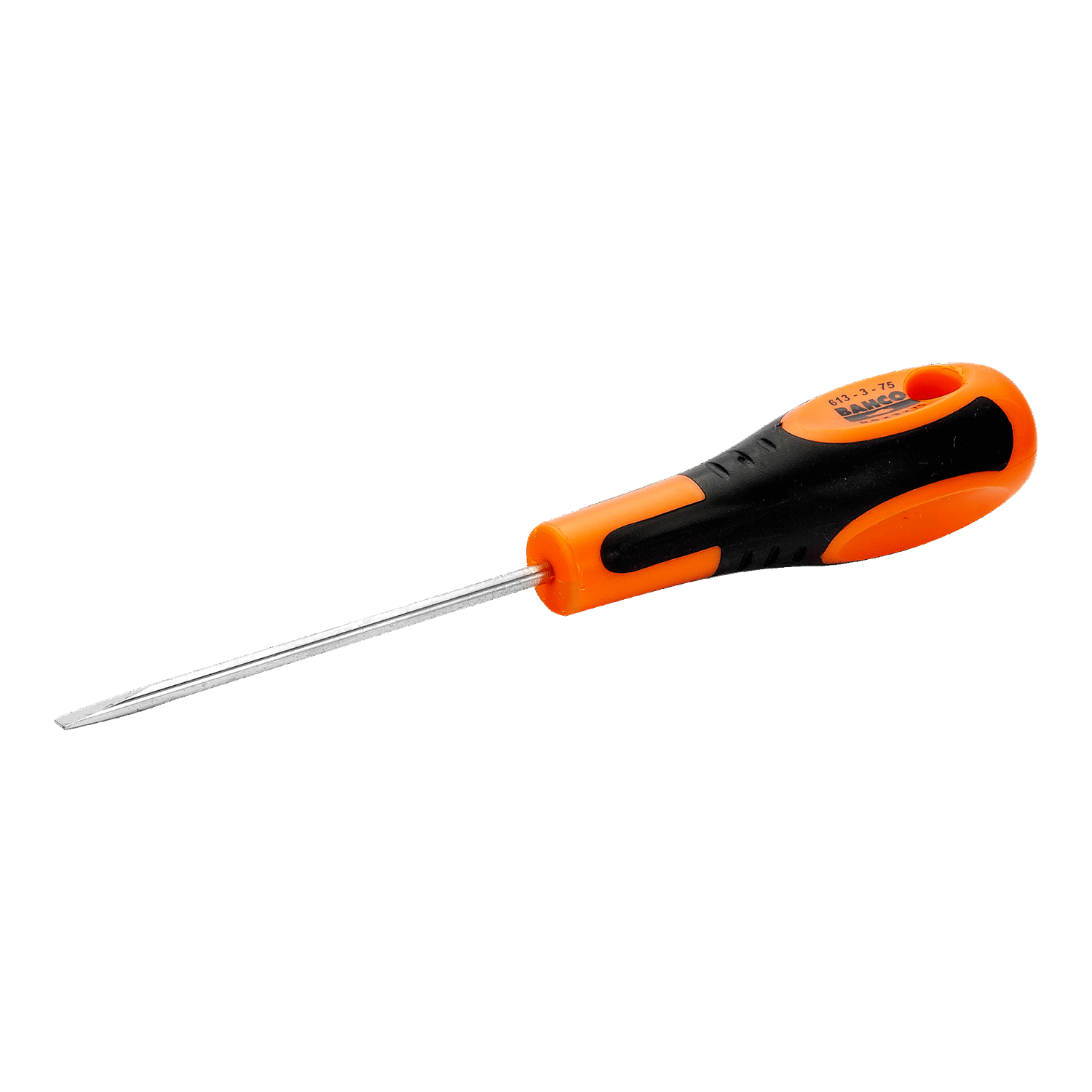 BAHCO 613 Slotted Straight Tipped Screwdriver with Rubber Grip - Premium Straight Tipped Screwdriver from BAHCO - Shop now at Yew Aik.