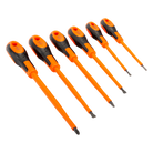 BAHCO 620-6 3-6.5 mm Slotted Screwdriver Set with Rubber Grip - Premium Screwdriver from BAHCO - Shop now at Yew Aik.