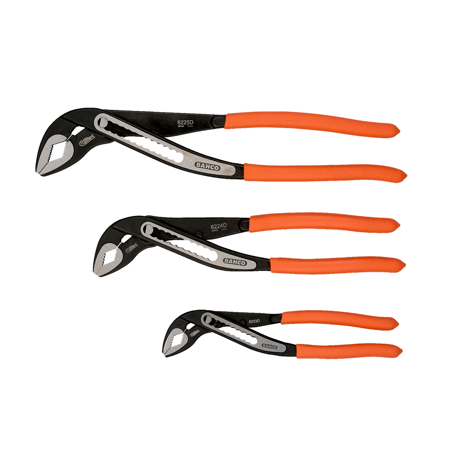 BAHCO 622-3P Box Joint Waterpump Plier Set - 3 Pcs - Premium Waterpump Plier Set from BAHCO - Shop now at Yew Aik.