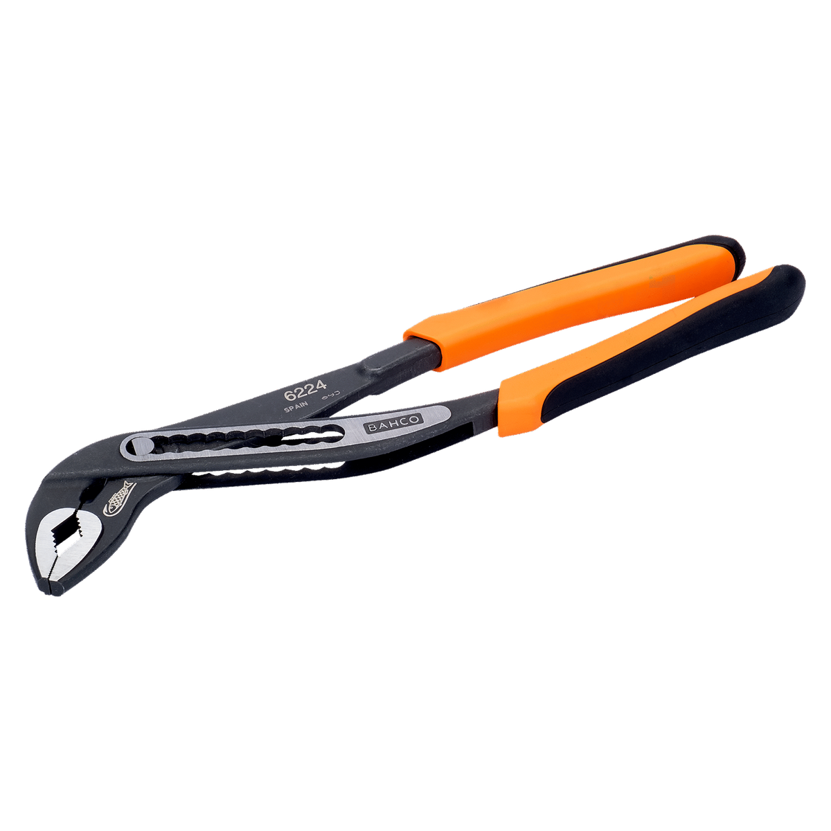 BAHCO 6224 Slip Joint Waterpump Plier with Dual-Component Handle