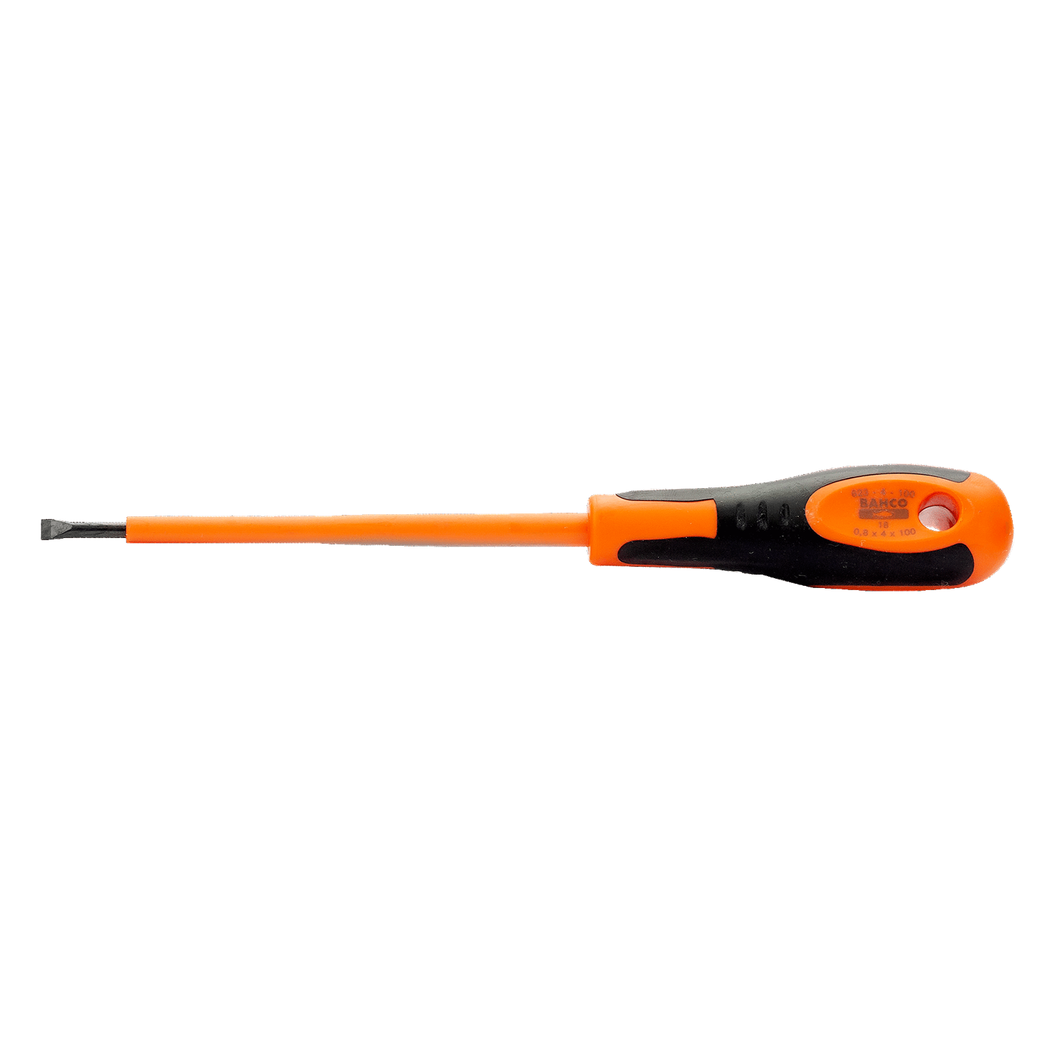 BAHCO 623 VDE Insulated Slotted Screwdriver 0.5 mm-1.2 mm - Premium Slotted Screwdriver from BAHCO - Shop now at Yew Aik.