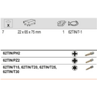 BAHCO 62TIN/7 1/4" Tin Torsion Screwdriver Bit Set Phillips Head - Premium Screwdriver Bit Set from BAHCO - Shop now at Yew Aik.