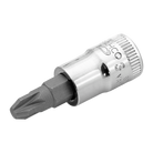 BAHCO 6709PZ 1/4" Screwdriver Socket Pozidriv Head Square Drive - Premium Screwdriver Socket from BAHCO - Shop now at Yew Aik.