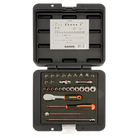 BAHCO 6715PZ 1/4” Square Drive Socket Set Metric Hex - Premium Socket Set from BAHCO - Shop now at Yew Aik.