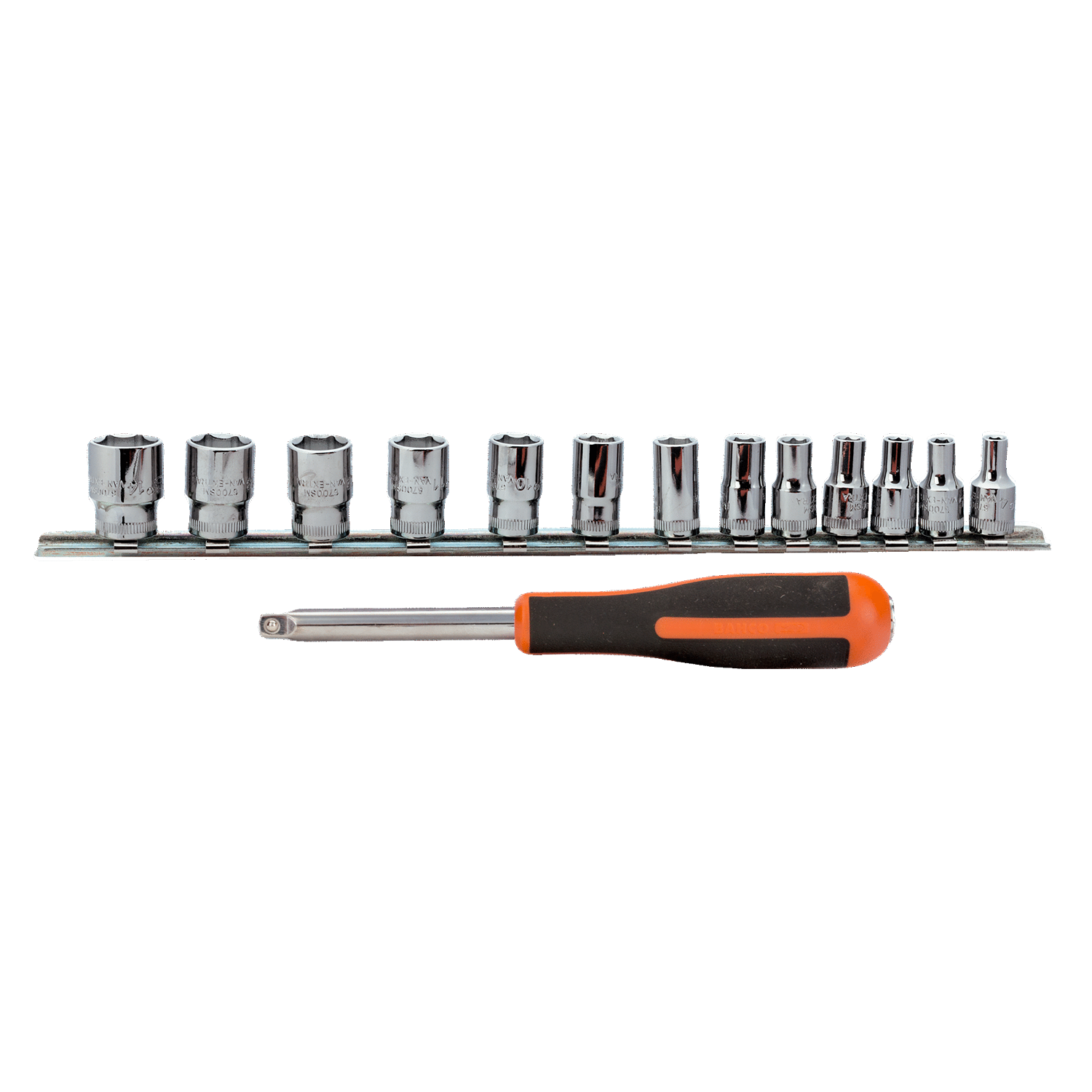 BAHCO 6729SM 1/4” Square Drive Socket Set And Spinner Handle - Premium Socket Set from BAHCO - Shop now at Yew Aik.