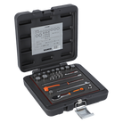 BAHCO 6730MBP 1/4” Square Drive Socket Set With Metric Bi-Hex - Premium Socket Set from BAHCO - Shop now at Yew Aik.