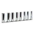 BAHCO 7408MD 3/8 Square Drive Deep Socket Set On Rail - Premium Socket Set from BAHCO - Shop now at Yew Aik.