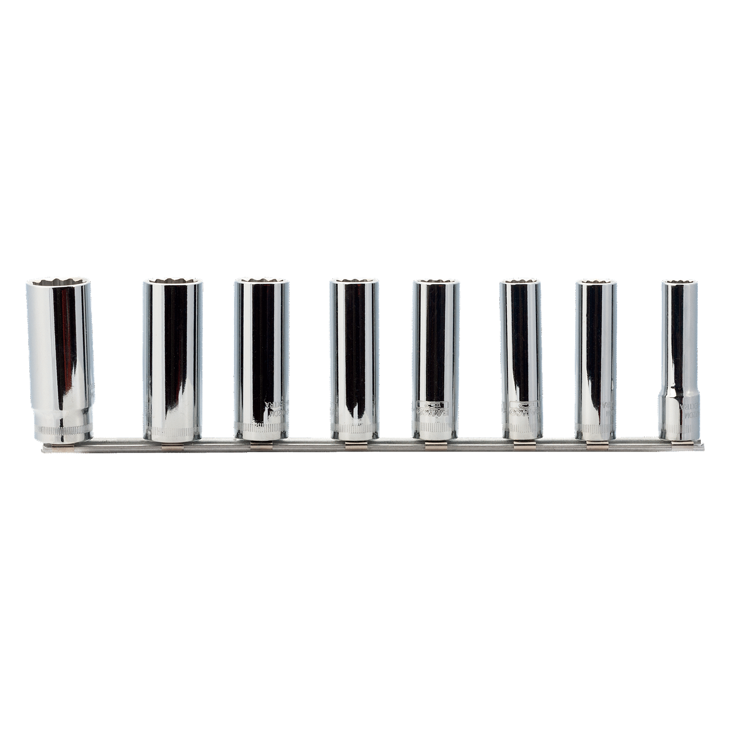 BAHCO 7408MD 3/8 Square Drive Deep Socket Set On Rail - Premium Socket Set from BAHCO - Shop now at Yew Aik.