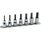 BAHCO 7409MR/ 3/8" Screwdriver Socket Set on Rail Hex Head Square - Premium Screwdriver Socket Set from BAHCO - Shop now at Yew Aik.