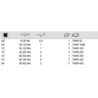 BAHCO 74WR 50 74WR 400 Adjustable Torque Wrench (BAHCO Tools) - Premium Torque Wrench from BAHCO - Shop now at Yew Aik.