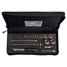 BAHCO 7818SST 1/2” Square Drive Socket Set With Metric Bi-Hex - Premium Socket Set from BAHCO - Shop now at Yew Aik.
