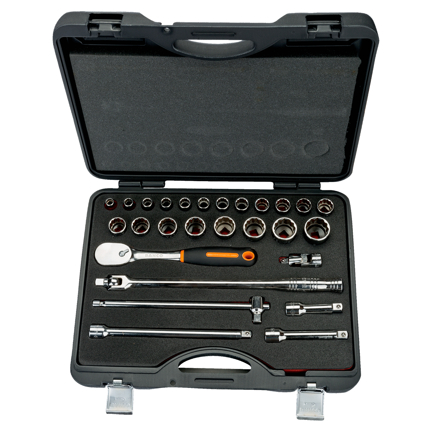 BAHCO 7888DM 1/2” Square Drive Socket Set With Extension Bars - Premium Socket Set from BAHCO - Shop now at Yew Aik.