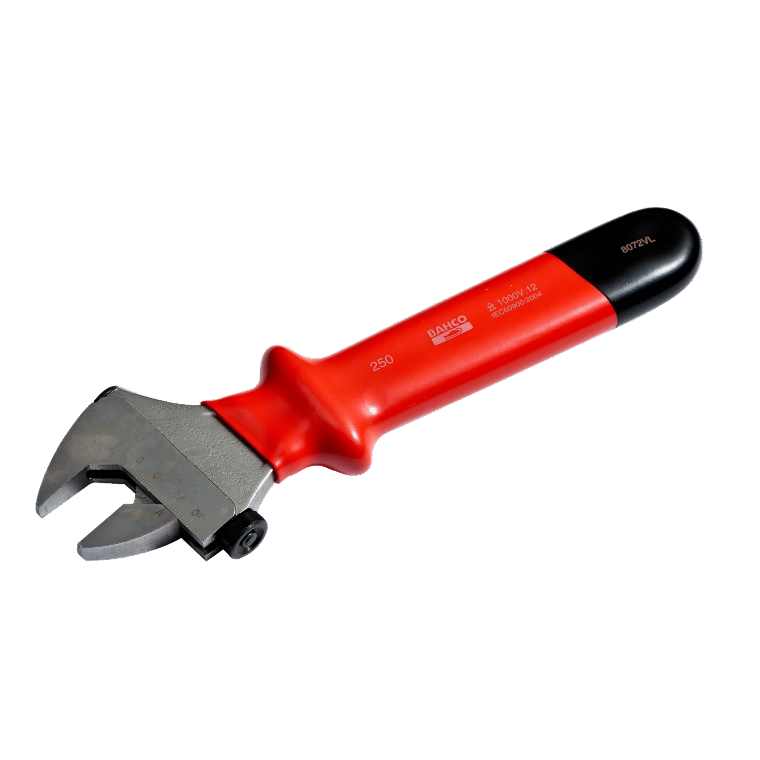 BAHCO 8070VL-8073VL Insulated Side Screw Adjustable Wrench - Premium Adjustable Wrench from BAHCO - Shop now at Yew Aik.