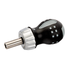 BAHCO 808050S 1/4” Bit Holder Stubby Ratcheting Screwdriver - Premium Bit Holder from BAHCO - Shop now at Yew Aik.