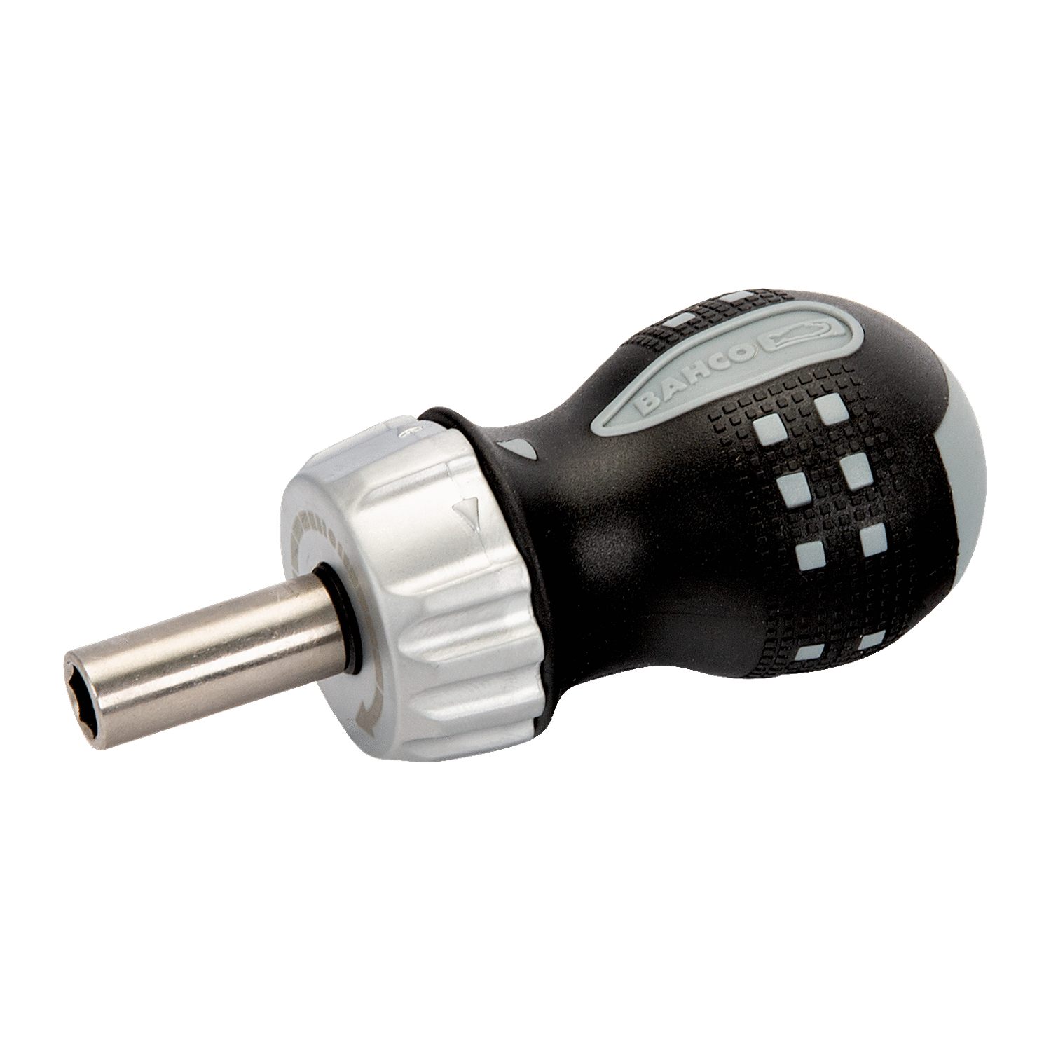 BAHCO 808050S 1/4” Bit Holder Stubby Ratcheting Screwdriver - Premium Bit Holder from BAHCO - Shop now at Yew Aik.