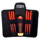 BAHCO 808061 Insulated Ratcheting Screwdriver and Blade Set-6 Pcs - Premium Screwdriver and Blade Set from BAHCO - Shop now at Yew Aik.