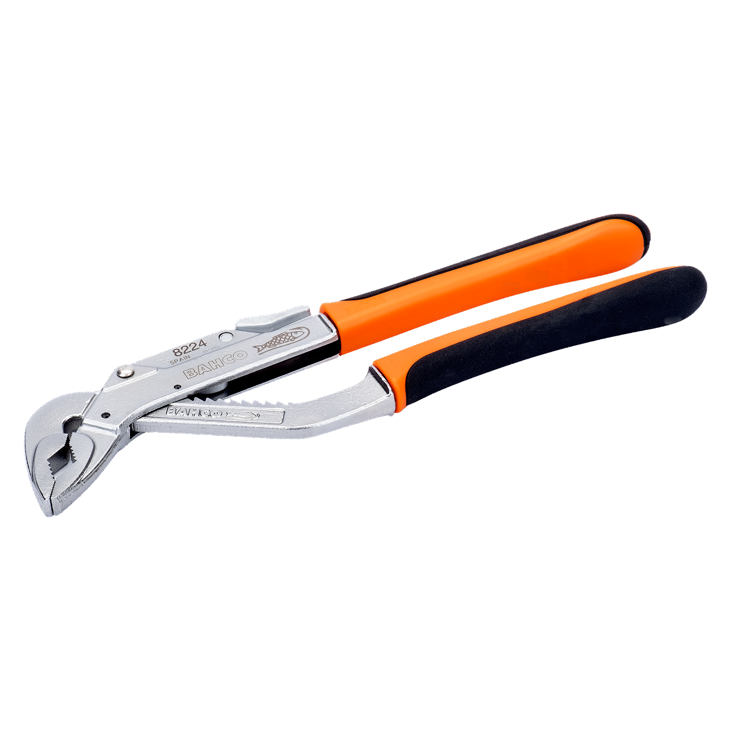 BAHCO 8224/8225C ERGO Slip Joint Waterpump Plier Chrome Finish - Premium Waterpump Plier from BAHCO - Shop now at Yew Aik.