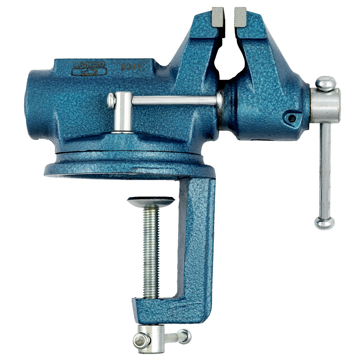 BAHCO 834V-2 Round Guide Portable Bench Vice, Interchangeable Jaw - Premium Bench Vice from BAHCO - Shop now at Yew Aik.