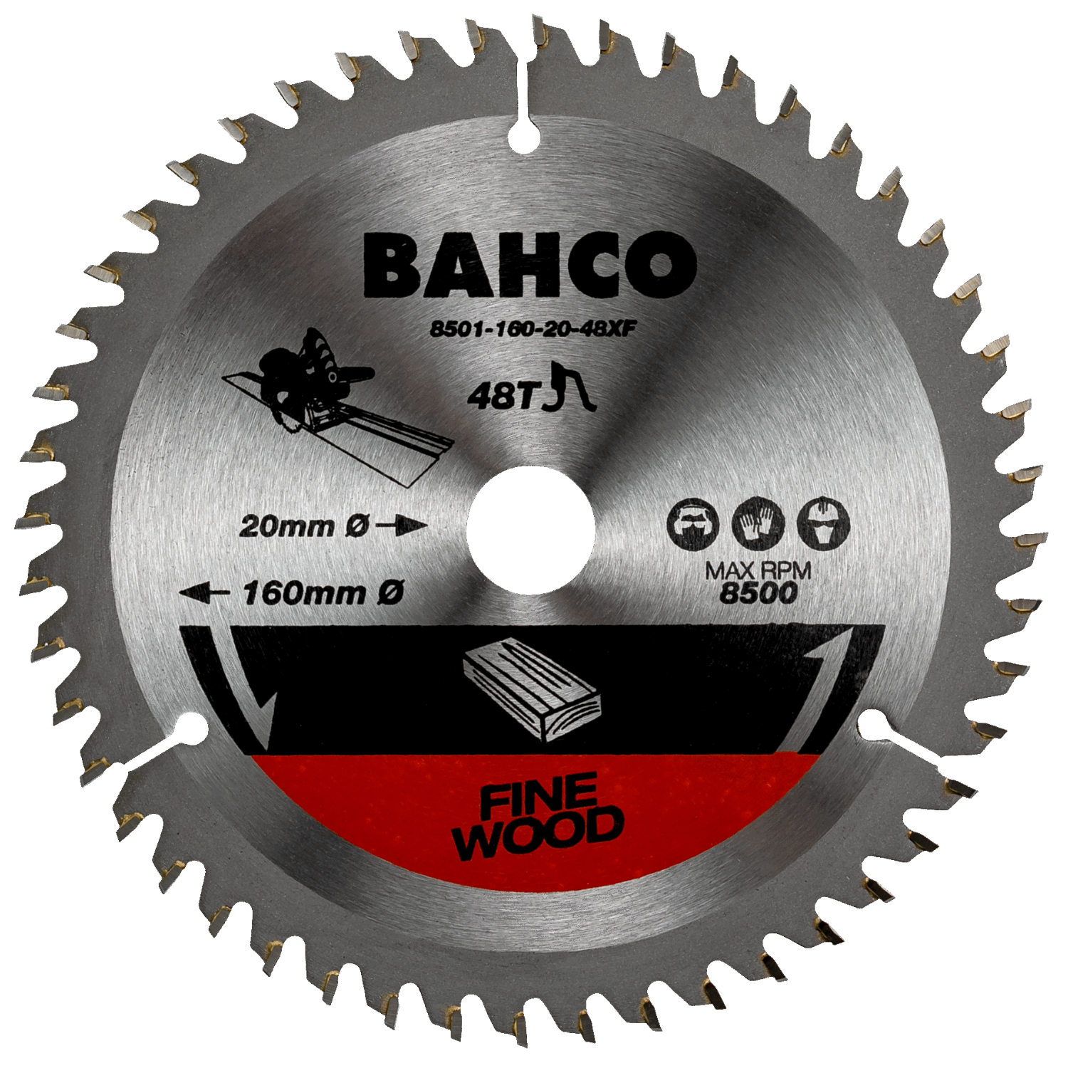 BAHCO 8501-P Circular Saw Blade For Plunge Saws In Wood - Premium Circular Saw Blade from BAHCO - Shop now at Yew Aik.