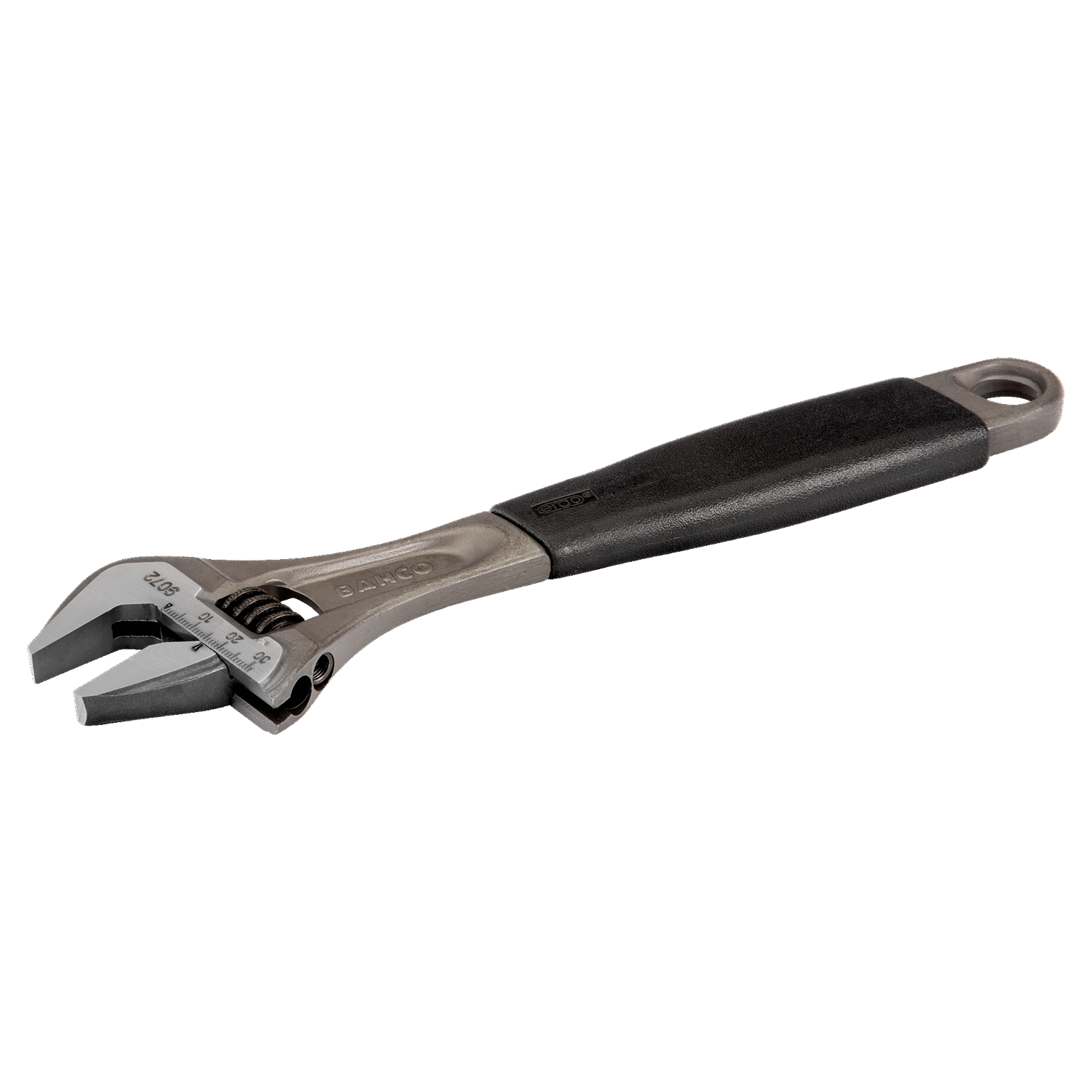 BAHCO 90 ERGO Central Nut Adjustable Wrench with Rubber Handle - Premium Adjustable Wrench from BAHCO - Shop now at Yew Aik.