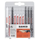 BAHCO 91-MIXED-10P Jigsaw Blade Set For Wood And Metal - 10 Pcs - Premium Jigsaw Blade from BAHCO - Shop now at Yew Aik.