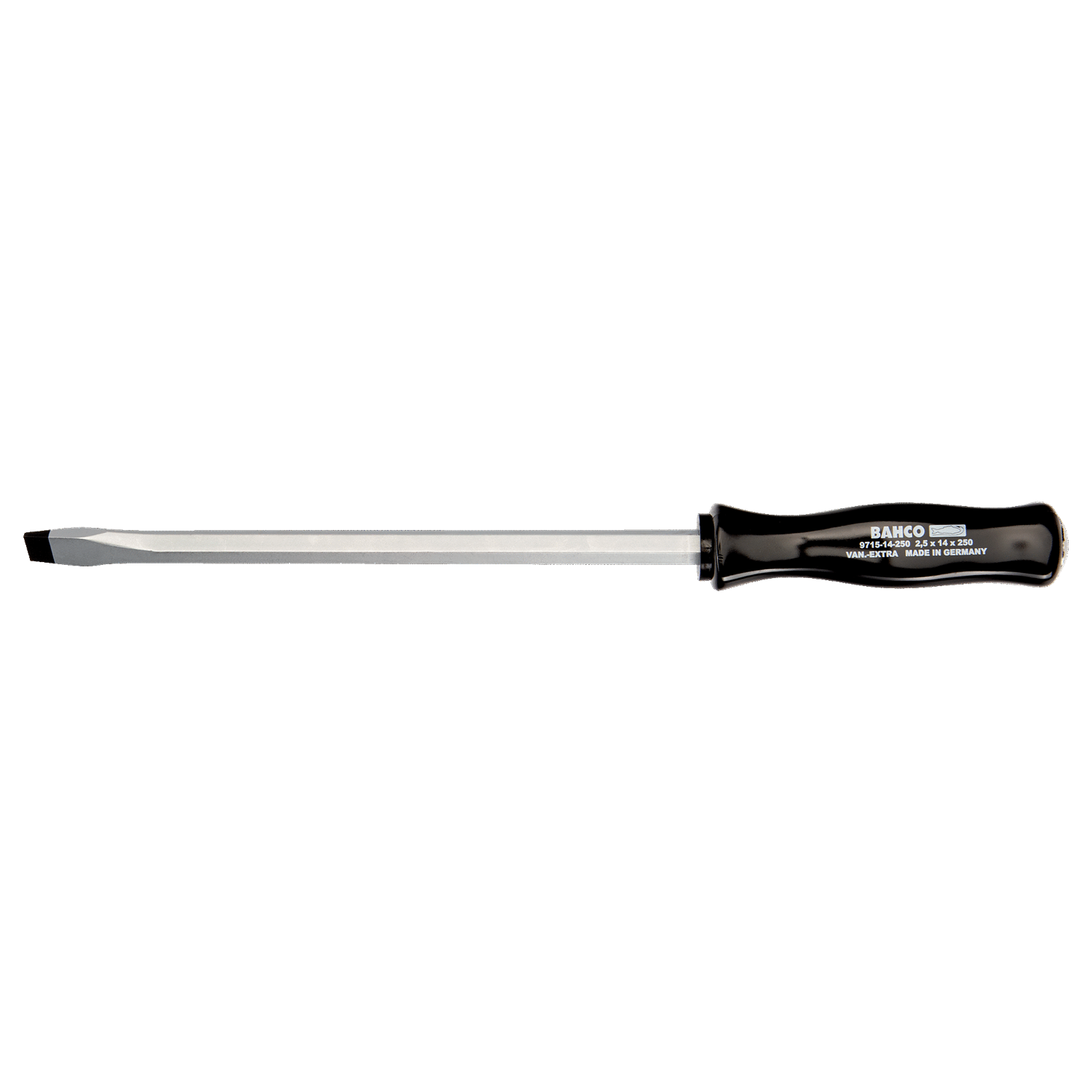 BAHCO 9715 Slotted Straight Tipped Screwdriver with Impact Grip - Premium Straight Tipped Screwdriver from BAHCO - Shop now at Yew Aik.