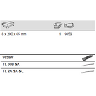 BAHCO 9859 Stainless Steel Strong Tip Tweezers Set - 2 Pcs/Wallet - Premium Tweezers Set from BAHCO - Shop now at Yew Aik.