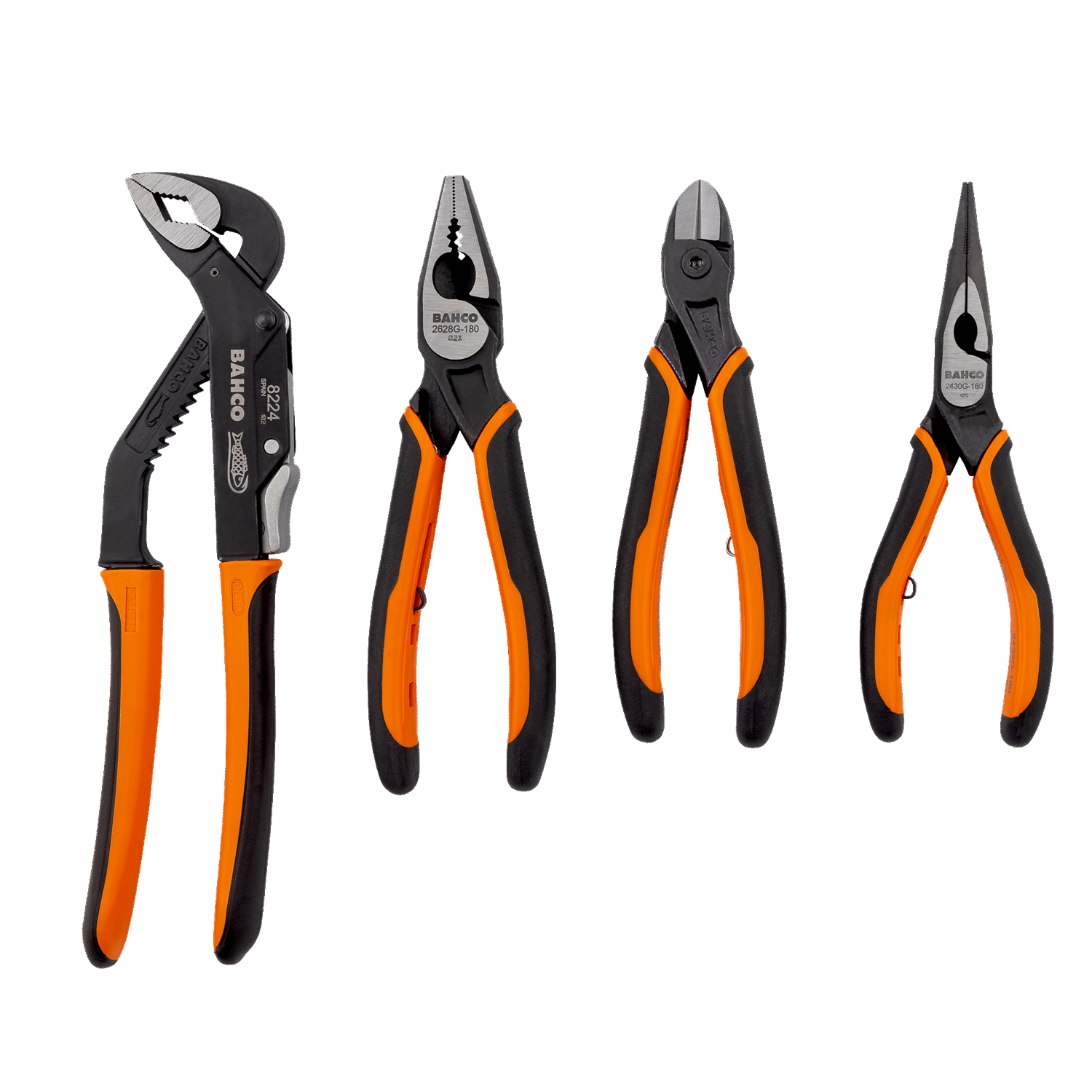 BAHCO 9897 ERGO All Round Tool Plier Set - 4 Pcs (BAHCO Tools) - Premium Plier Set from BAHCO - Shop now at Yew Aik.