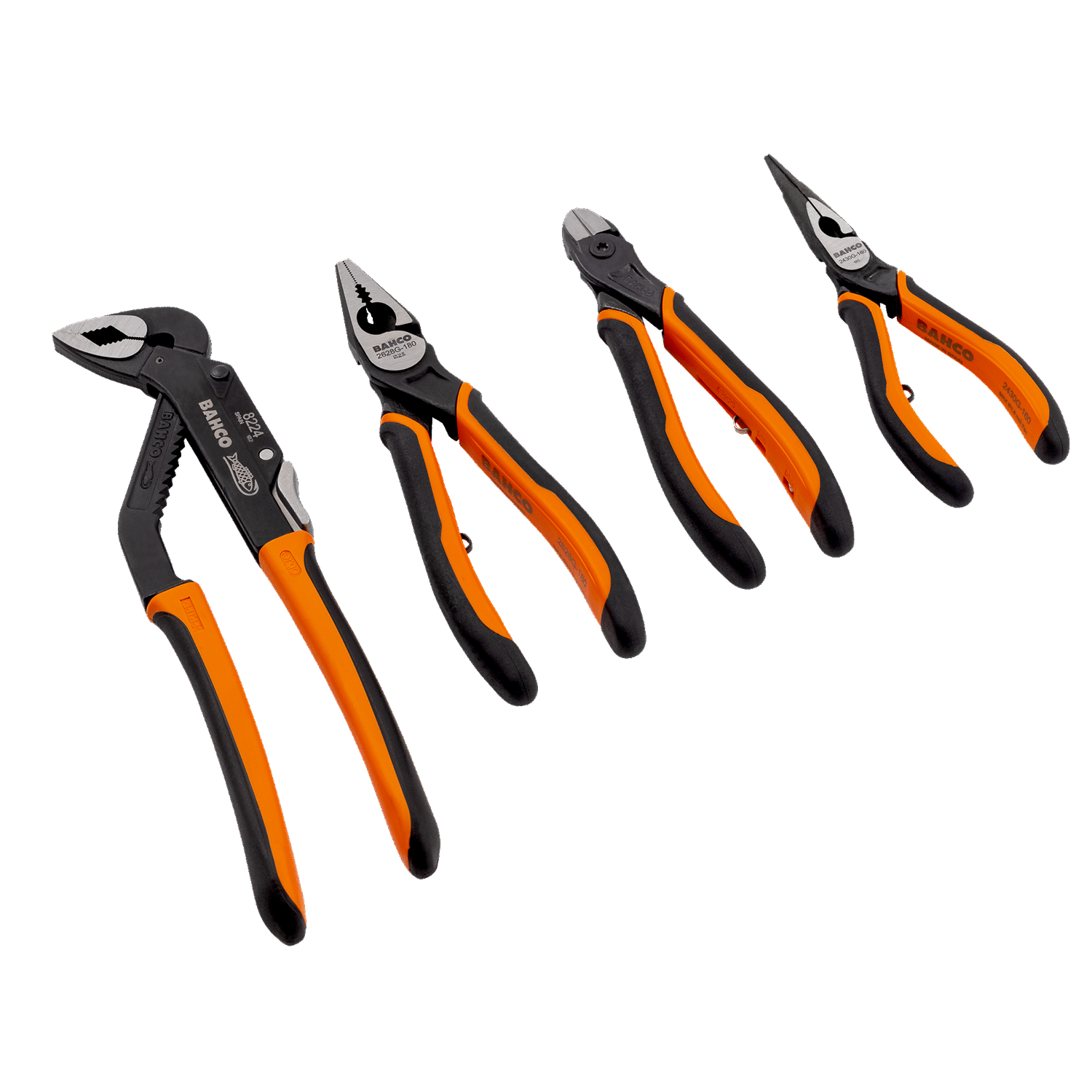 BAHCO 9897 ERGO All Round Tool Plier Set - 4 Pcs (BAHCO Tools) - Premium Plier Set from BAHCO - Shop now at Yew Aik.