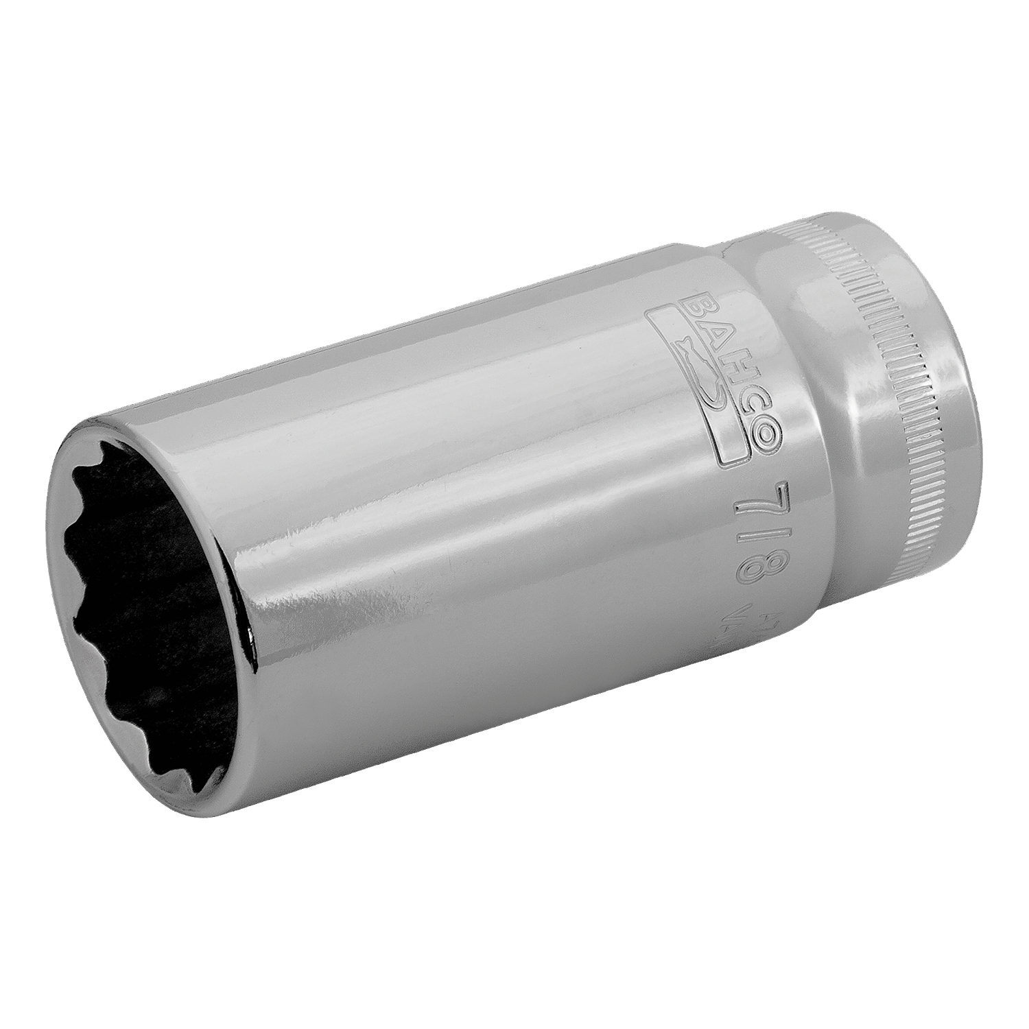 BAHCO A7402DZ 3/8" Square Drive Deep Socket Imperial Bi-Hex - Premium Deep Socket from BAHCO - Shop now at Yew Aik.