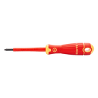 BAHCO B142PZ BahcoFit VDE Insulated Pozidriv Screwdriver PZ0-PZ3 - Premium Pozidriv Screwdriver from BAHCO - Shop now at Yew Aik.