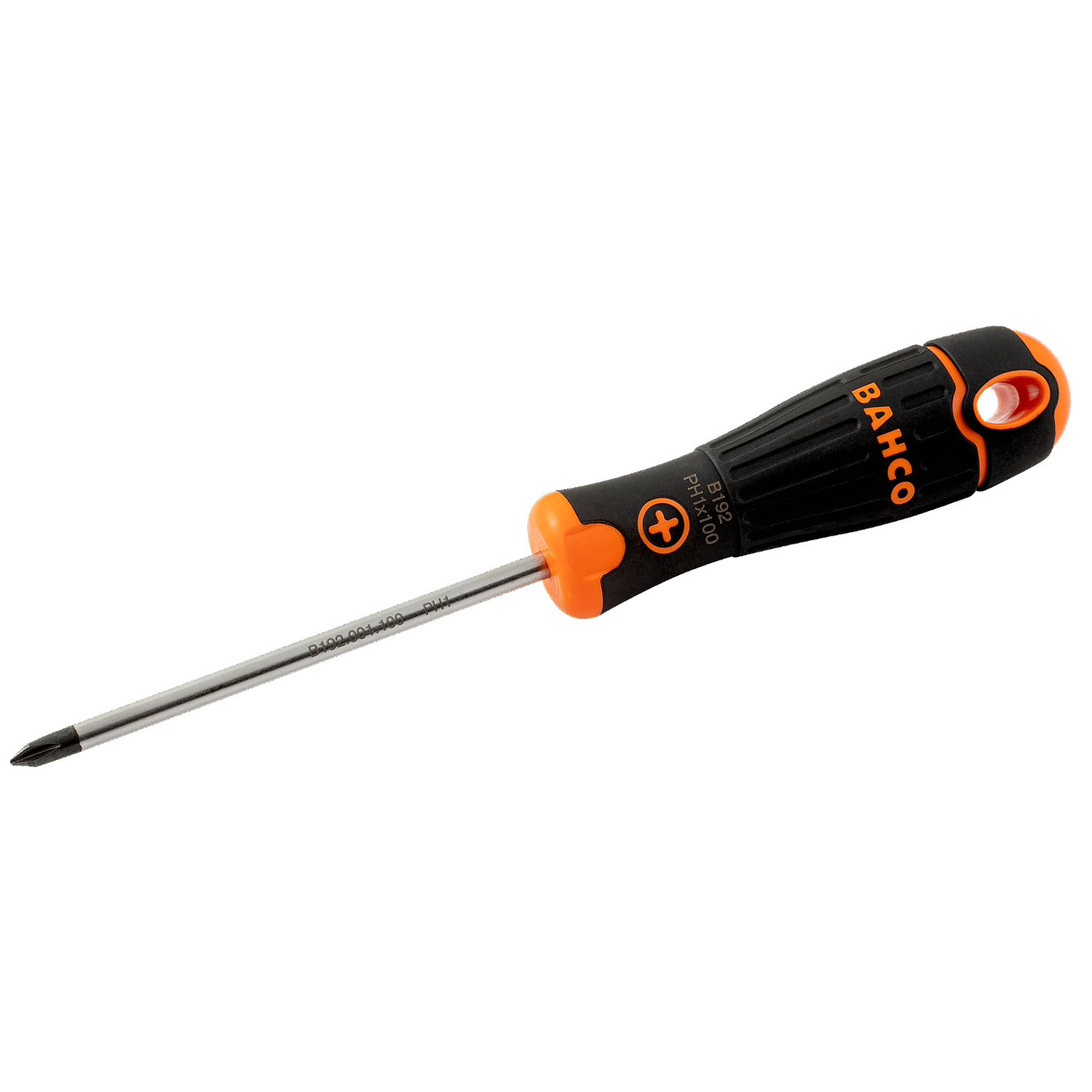 BAHCO B192 BahcoFit Phillips Screwdriver with Rubber Grip PH0-PH4 - Premium Phillips Screwdriver from BAHCO - Shop now at Yew Aik.