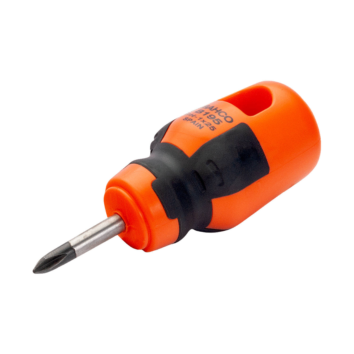 BAHCO B195PH BahcoFit Stubby Phillips Screwdriver PH1-PH2 - Premium Phillips Screwdriver from BAHCO - Shop now at Yew Aik.