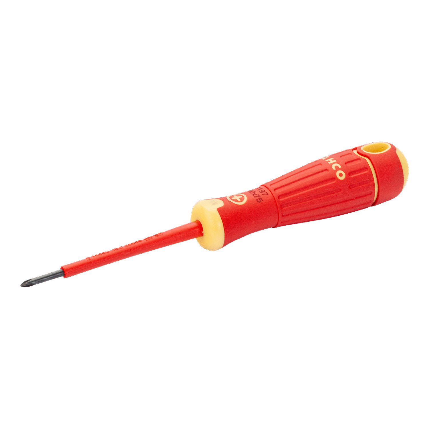 BAHCO B197PH BahcoFit VDE Insulated Phillips Screwdriver PH0-PH4 - Premium Phillips Screwdriver from BAHCO - Shop now at Yew Aik.