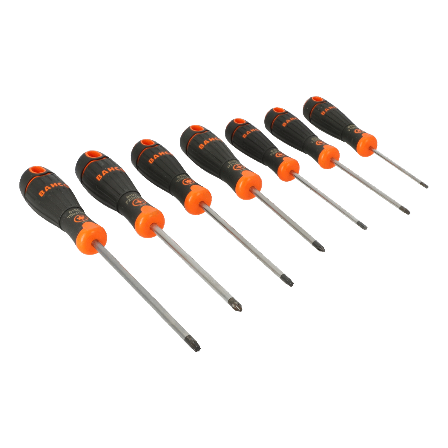 BAHCO B219.007 BahcoFit Pozidriv/TORX Screwdriver Set - 7 Pcs - Premium TORX Screwdriver Set from BAHCO - Shop now at Yew Aik.