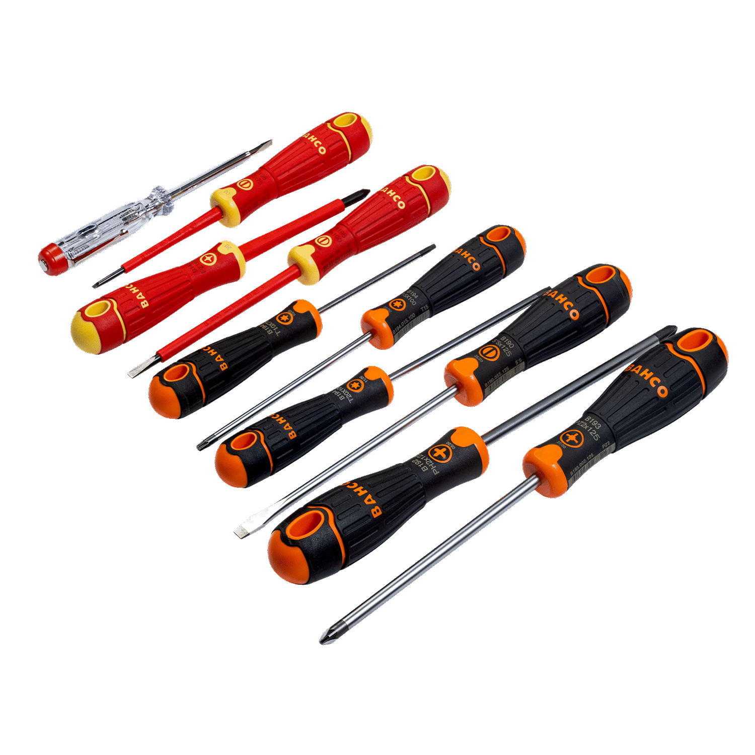 BAHCO B219.110 BahcoFit Slotted/TORX Screwdriver Set - 10 Pcs - Premium Screwdriver Set from BAHCO - Shop now at Yew Aik.