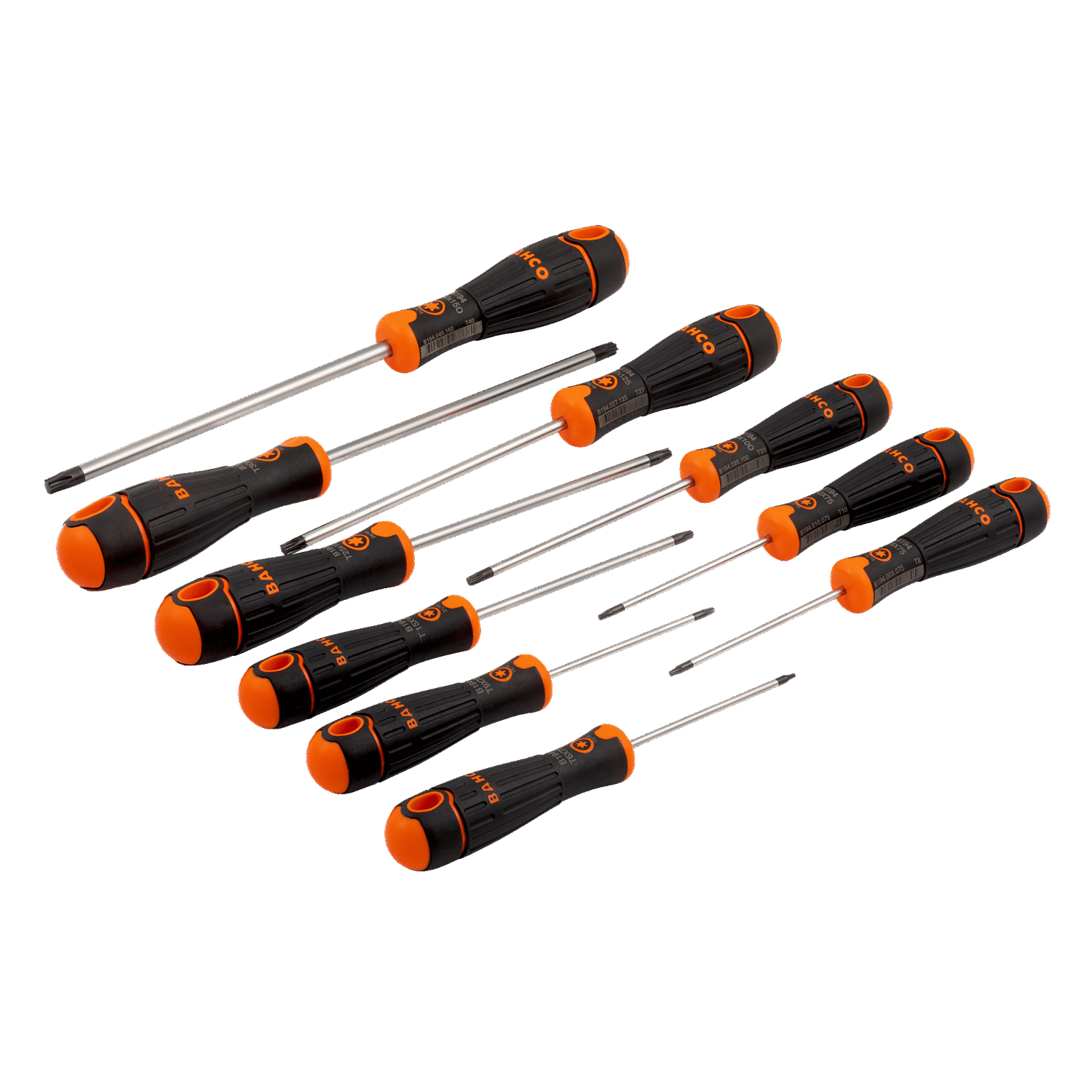 BAHCO B219.210 BahcoFit Torx Screwdriver Set with Rubber Grip - Premium TORX Screwdriver Set from BAHCO - Shop now at Yew Aik.