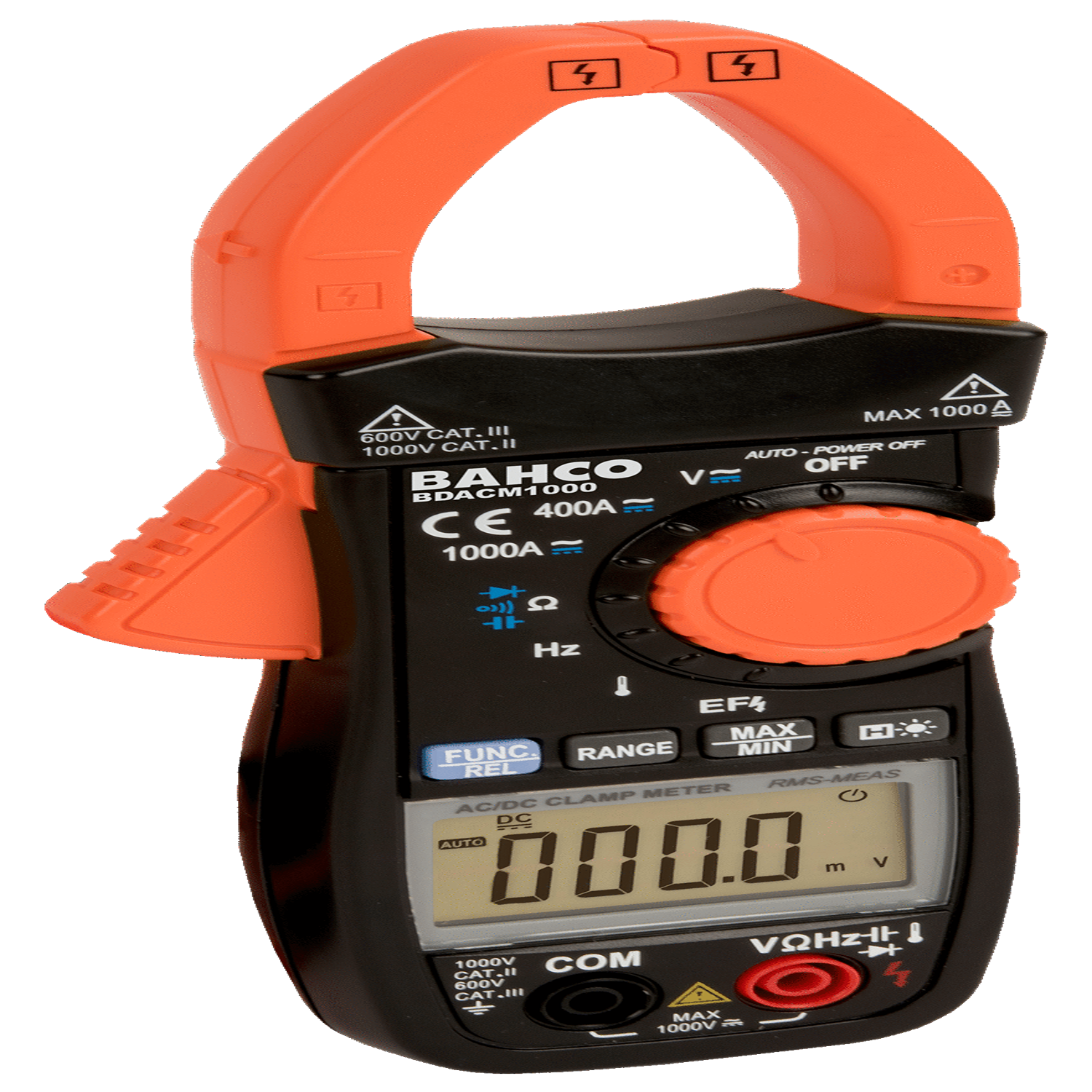 BAHCO BDACM1000 1000A AC/DC True RMS Digital Clamp Meter - Premium Digital Clamp Meter from BAHCO - Shop now at Yew Aik.