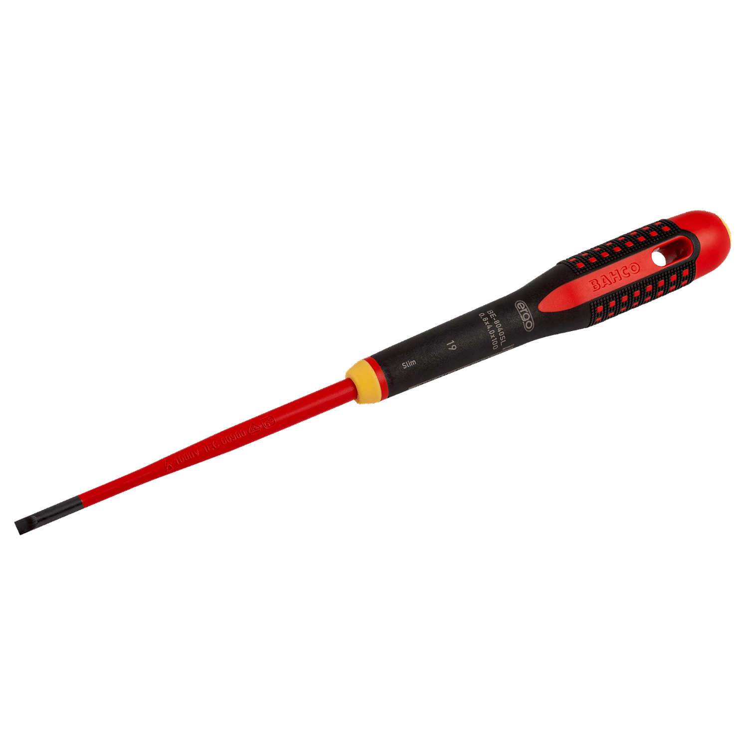 BAHCO BE-8220SL - BE-8255SL ERGO Slim Insulated VDE Screwdriver - Premium VDE Screwdriver from BAHCO - Shop now at Yew Aik.