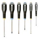 BAHCO BE-9882 ERGO Slotted Screwdriver Set with Rubber Grip - Premium Screwdriver Set from BAHCO - Shop now at Yew Aik.