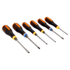 BAHCO BE-9882TB ERGO Through Blade Pozidriv Screwdriver Set - Premium Pozidriv Screwdriver Set from BAHCO - Shop now at Yew Aik.